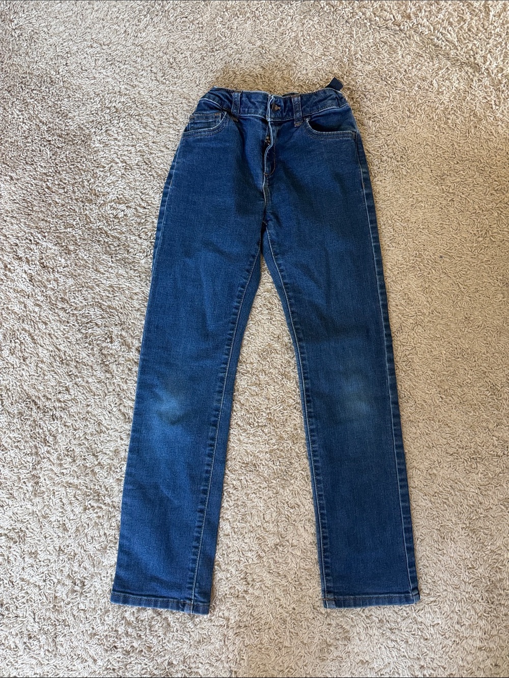 wonder nation Indigo Elastic-Waist Kids Jeans / C35